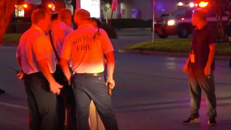 Houston Police & Fire Officials Respond to Reports of Documents Being Burned in Courtyard of Consulate General of China
