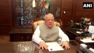 Rajasthan Political Drama: No Assembly Session as of Now as Governor Kalraj Mishra Returns File Again