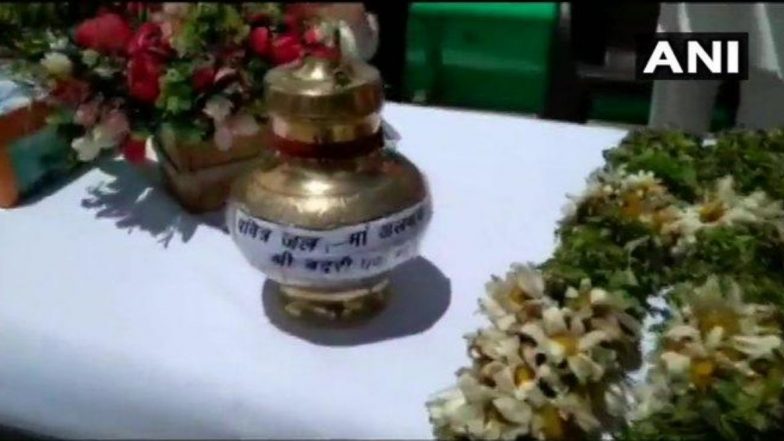 Ram Temple Foundation Stone Laying Ceremony: Ahead of Event on August 5, Soil From Badrinath & Water From Alakananda River Sent to Ayodhya