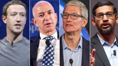 Antitrust Hearing: Mark Zuckerberg, Jeff Bezos, Tim Cook & Sundar Pichai to Defend the Tech Giants They Built as US Success Stories