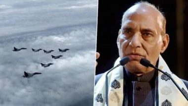 Rafale Fighter Jets Land in India: Defence Minister Rajnath Singh Says 'Birds Have Landed Safely in Ambala'