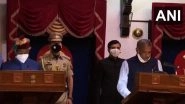 Himachal Pradesh Cabinet Expansion: BJP MLAs Sukhram Chaudhary, Rakesh Pathania & Rajender Garg Inducted Into Chief Minister Jai Ram Thakur's Cabinet