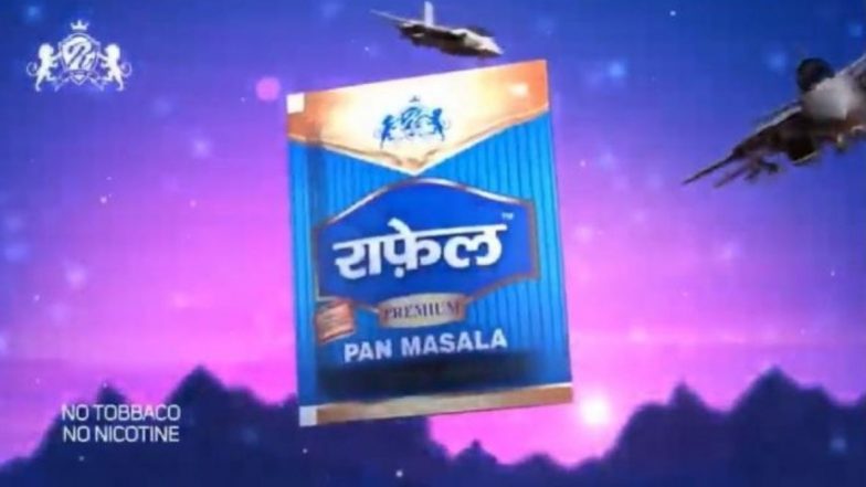 Rafale Pan Masala Once Again Creates Noise on Social Media as Rafale Fighter Jets Land in India, ASCI Questions Video Ad As Statutory Warning Missing