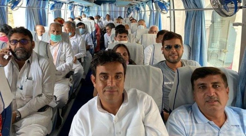 Rajasthan Political Crisis: Congress MLAs Supporting CM Ashok Gehlot Shifted to Jaisalmer