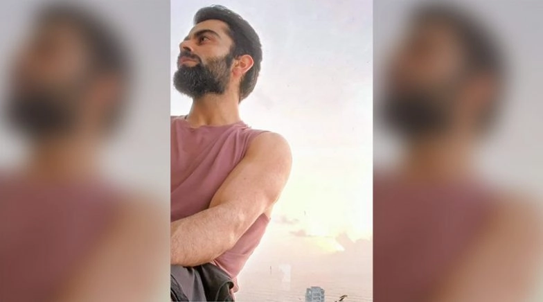 Virat Kohli Shares Picture of Himself Enjoying Sunrise Sitting on Balcony (See Instagram Post)