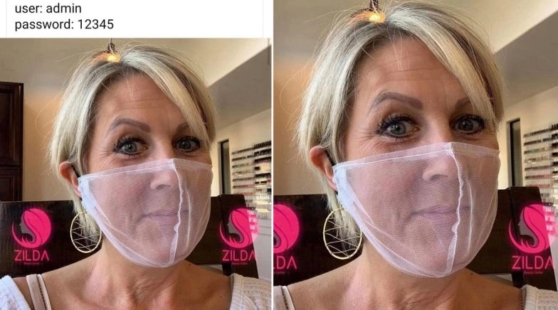 Pic of Woman Wearing Net Face Mask is Like 'Weak Password & Username', Tweets Officer Pankaj Nain