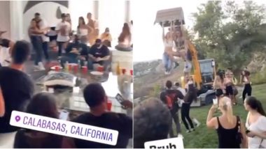 YouTuber Jake Paul Throws Big Party at Calabasas Home Despite Increase in Coronavirus Cases, Criticised For Reckless Behaviour From All Quarters (Videos And Pictures)
