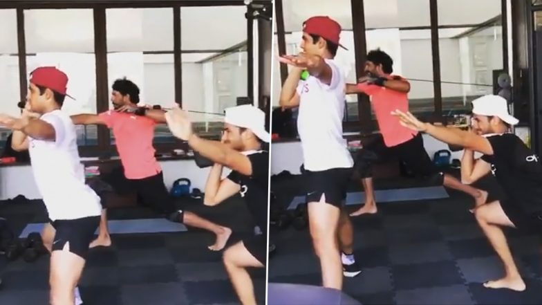 Yuvraj Singh, Shubman Gill Sweat Out in Gym Together As ‘Thugs of Punjab’ Get Ready for the Season (Watch Video)