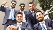 Yuzvendra Chahal Shares Throwback Picture With Rohit Sharma, Ravindra Jadeja and Other Teammates From 2019 World Cup
