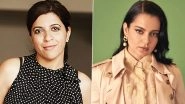 Zoya Akhtar Responds to Kangana Ranaut&rsquo;s Criticism of Her Film Gully Boy, Says &lsquo;She Herself Boycotted Awards&rsquo;