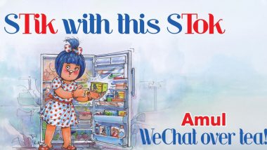 Amul Topical Ad ‘STik With This STok’ After TikTok, WeChat and Other Chinese Apps Get Banned In India is Savage AF! ROFL Over #TiktokBannedInIndia Funny Memes