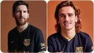 Lionel Messi, Antoine Griezmann Model for Barcelona Away Kit for La Liga 2020-21, Fans Say It&rsquo;s Copied From Kaizer Chief (Read Tweets)