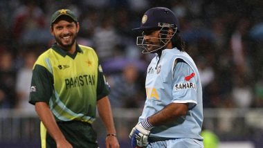 Shahid Afridi Rates MS Dhoni As Better Captain Than Ricky Ponting During #AskAfridi Session on Twitter