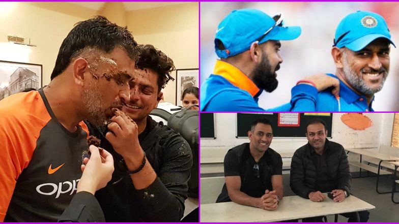 MS Dhoni Birthday Messages: Virat Kohli, Virender Sehwag, Kedar Jadhav, Shikhar Dhawan and Others From Cricket Fraternity Wish CSK Captain As He Turns 39