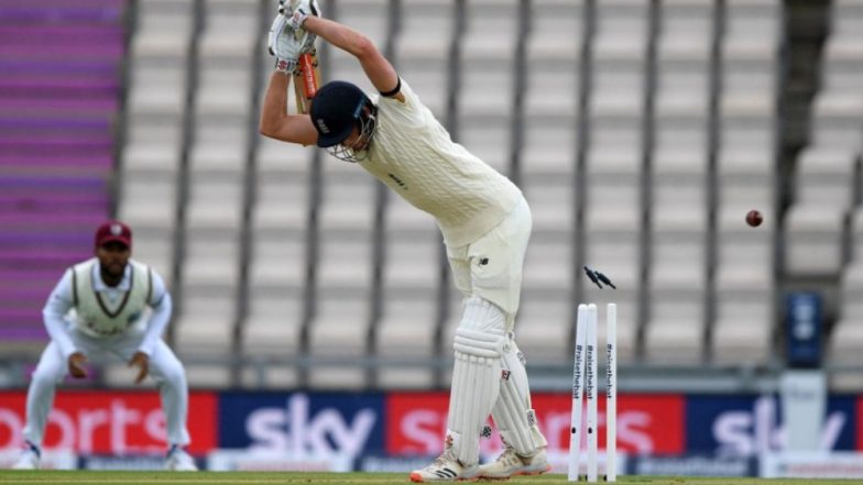 Dominic Sibley Trolled Mercilessly For the Getting Out on A Duck During ENG vs WI, 1st Test 2020 (Watch Video)