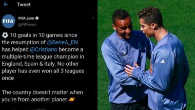 Danilo Luiz at Par With Cristiano Ronaldo! Juventus Defender Forces FIFA to Delete Tweet After ‘Record League Wins’ Goof-up (View Deleted Post)