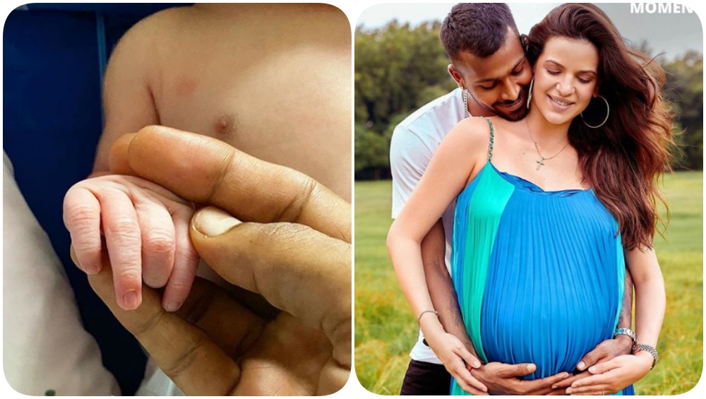 Hardik Pandya's Son First Pic Out: Team India All-Rounder and Nataša