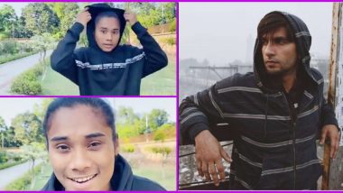 Sprinter Hima Das Wishes Ranveer Singh Happy Birthday in True 'Bantai Style', Says Apna Time Aayega (Watch Video)