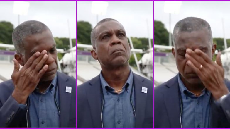 Michael Holding Breaks Down During TV Interview While Recalling Racism Incident (Watch Video)