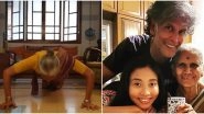 Milind Soman Shares Video of His 81-Year-Old Mother Doing Pushups