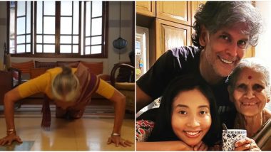 Milind Soman Shares Video of His 81-Year-Old Mother Doing Pushups