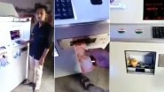 Panipuri Vending Machine aka Pani Puri ATM That Dispenses Human Contact-Free, Hygienic Panipuris Goes Viral on Twitter amid Coronavirus Pandemic! Netizens Can't Contain Their Happiness (Watch Video)