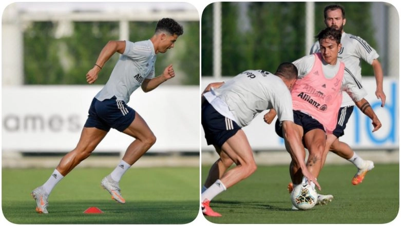 Cristiano Ronaldo, Paulo Dybala & Team Juventus Sweat it Out Ahead of Their Serie A 2019-20 Game Against Lazio 