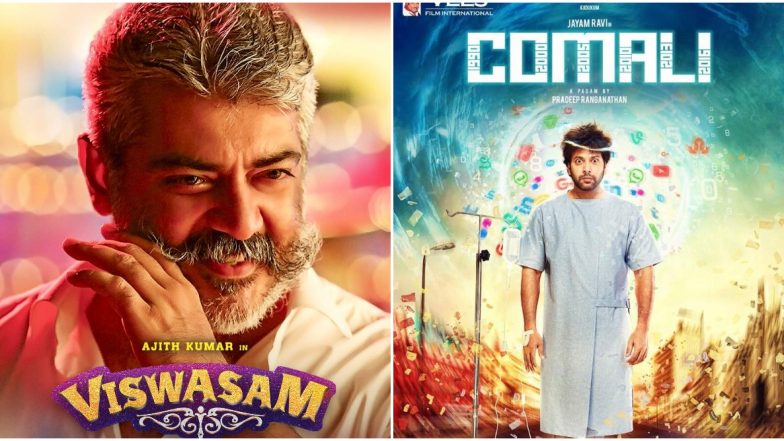 Ajith's Viswasam and Jayam Ravi's Comali Among the Many Movies to Re-Release in Malaysia Post Lockdown