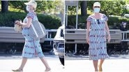 Pregnant Katy Perry Steps Out for Her Errands Trip and Her Colourful Midi Dress Has Our Attention (View Pics)