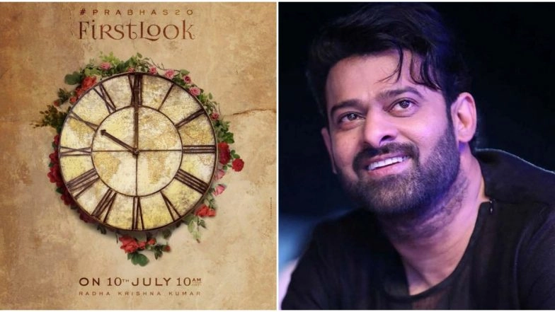 Prabhas 20: Fans Thrilled to See the Title and First Look of Baahubali Actor’s Next with Director Radha Krishna Kumar! (View Tweets)
