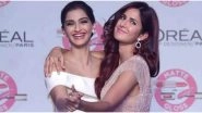 Sonam Kapoor's Birthday Wish for Katrina Kaif is All About Having a Great Day and an Even Better Year (View Pic)