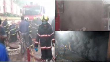 Mumbai Fire: Massive Blaze Erupts at Shopping Centre in Borivali West, Likely to be Doused in Next 2 Hours