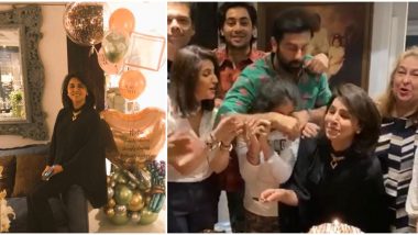 Karan Johar, Ranbir Kapoor and Others Make Neetu Kapoor’s 62nd Birthday a Memorable One! (View Pics)