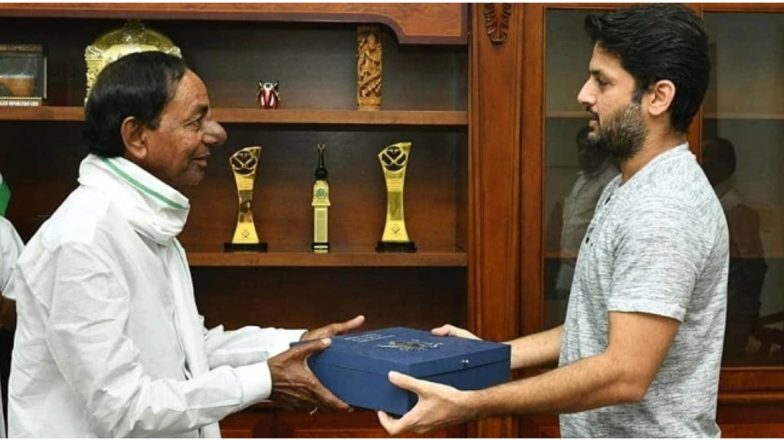 Nithiin Invites Telangana CM K Chandrashekar Rao for His Wedding With Shalini Kandukuri on July 26