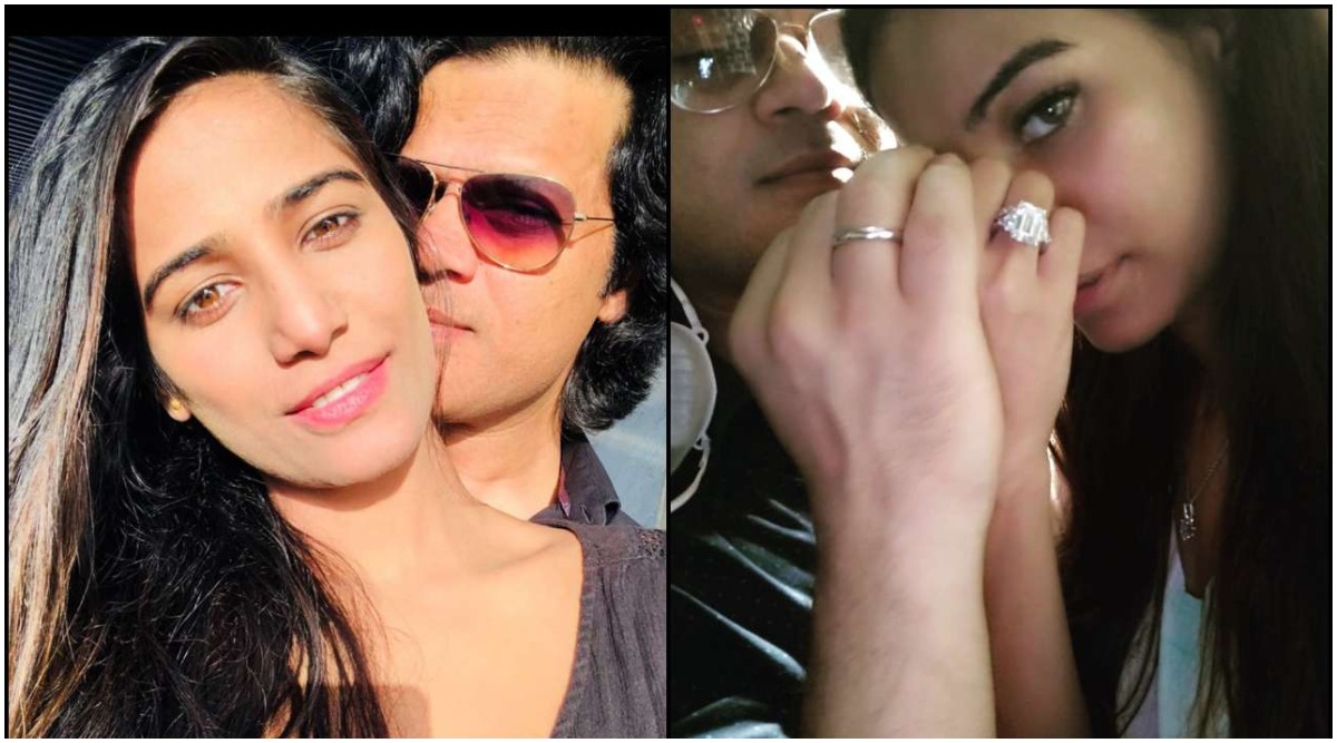 Xxxx Madhuri Dixit Sexy - Poonam Pandey and Beau Sam Bombay Get Engaged - Here's Taking a Look at  Some of their Happy Pictures | ðŸŽ¥ LatestLY