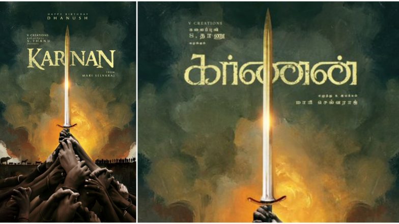 Karnan: Makers of Dhanush’s Film with Mari Selvaraj Release Title Look on the Actor’s 37th Birthday (View Poster)