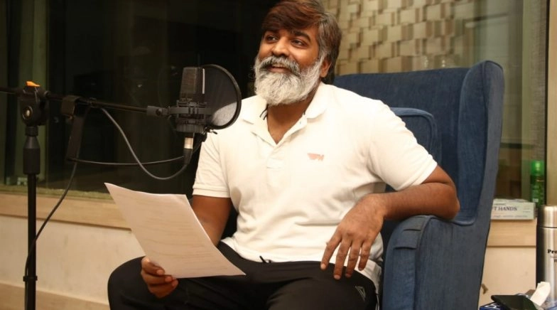 Laabam: Vijay Sethupathi’s Pics While Dubbing For SP Jananathan’s Directorial Hits The Internet!
