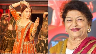 Saroj Khan Passes Away: This Song from Kalank Picturised on Madhuri Dixit Was the Last Dance Track She Had Choreographed (Watch Video)