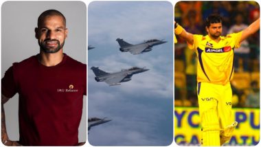 Shikhar Dhawan, Suresh Raina, Gautam Gambhir & Others Welcome Five Rafale Jets to India, See Posts