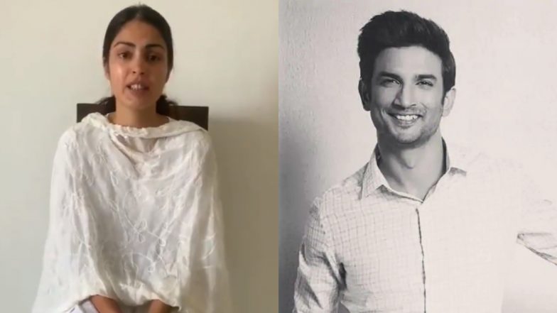 Rhea Chakraborty Breaks Her Silence On Allegations Against Her; Says 'I Have Immense Faith in God and Judiciary, I Will Get Justice' (Watch Video)