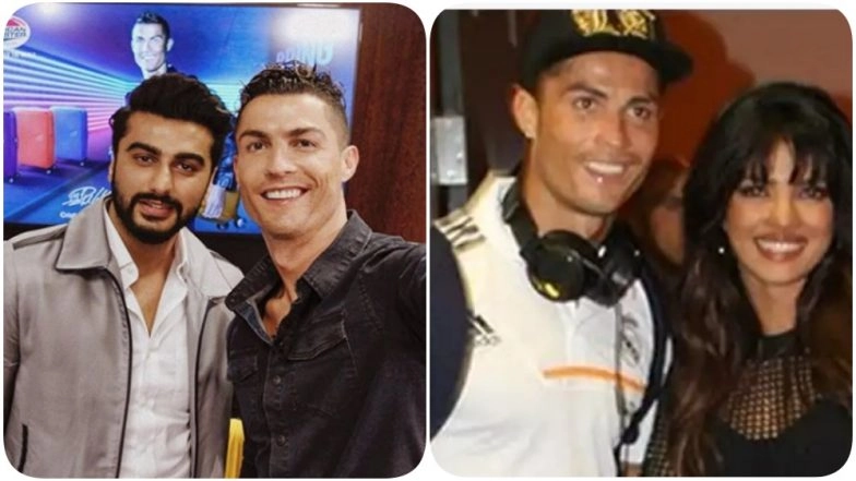 As Cristiano Ronaldo and Bipasha Basu's Kissing Pics Go Viral, Here's Looking at Juventus Star's Meetings With Priyanka Chopra, Arjun Kapoor Amongst Other Bollywood Celebs