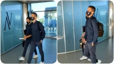 Cristiano Ronaldo, Paulo Dybala & Team Juventus Leave for the Game Against Udinese (Watch Video)