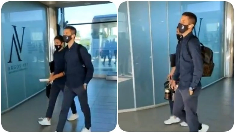 Cristiano Ronaldo, Paulo Dybala & Team Juventus Leaves for the Game Against Udinese (Watch Video)
