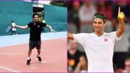 Sachin Tendulkar Asks for Tips on Forehand Shot From Roger Federer As Legendary Cricketer Posts Flashback Video of Him Playing Tennis