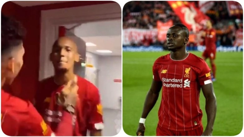 Sadio Mane Hilariously Trolls Roberto Firmino For Being Bald After Liverpool Wins EPL 2019-20, Asks Mohamed Salah to Give Bobby a Few Hair Strands (Watch Video)