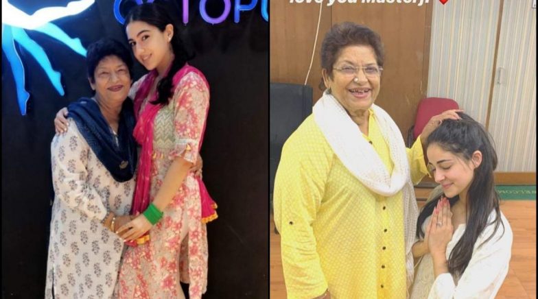 Saroj Khan Was Happy to Be a Part of Sara Ali Khan and Ananya Panday's Journeys