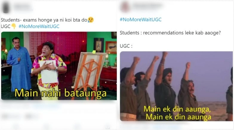 #NoMoreWaitUGC Funny Memes Flood Twitter As Students Eagerly Wait for UGC Exam Guidelines