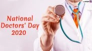 Happy Doctor's Day 2020 Images, Quotes, Wishes & HD Wallpapers For Free Download Online: Wish National Doctor&rsquo;s Day With Hike GIF Messages and WhatsApp Stickers