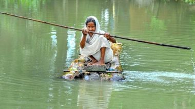 Assam Floods: 102 Dead in Flood-Related Incidents, Over 56 Lakh People Affected in 30 Districts of the Northeastern State