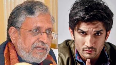 Sushant Singh Rajput Death Case: Mumbai Police Not Cooperating, Obstructing Fair Investigation by Bihar Police, Says Sushil Kumar Modi